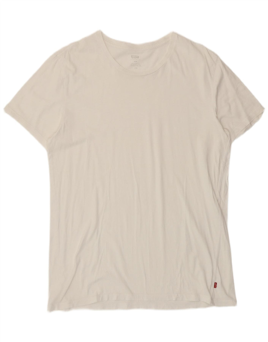 Levi's Herren Slim T-Shirt Top Large Weiß