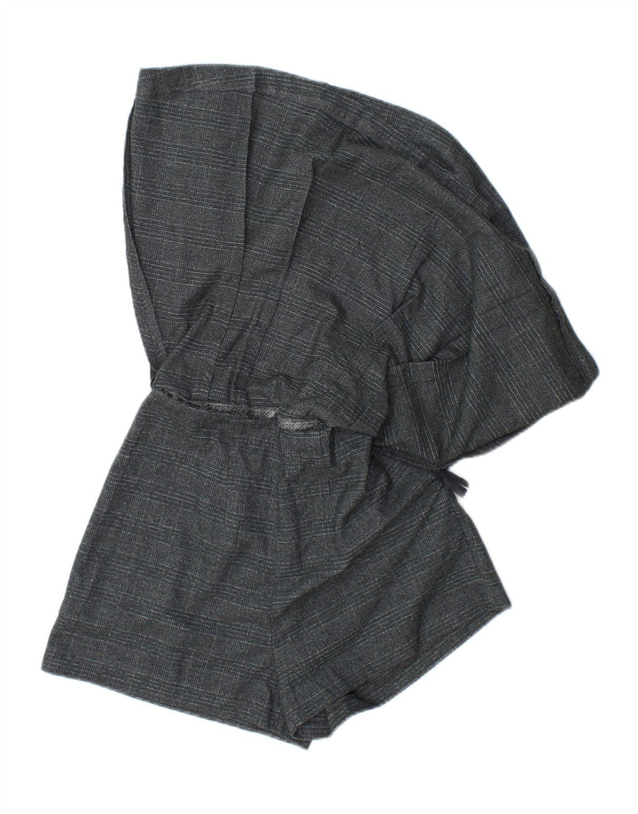 ZARA Womens Skort UK 4 XS  Grey Check Vintage Zara and Second-Hand Zara from Messina Hembry 