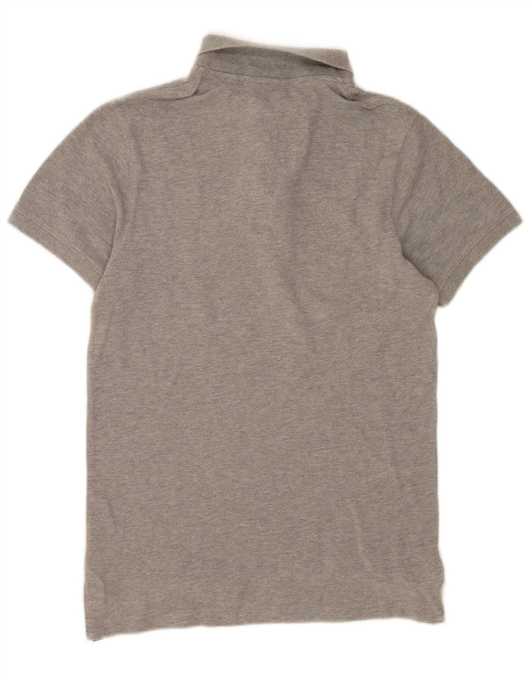 Tommy Hilfiger Herren-Poloshirt, kleine graue Baumwolle