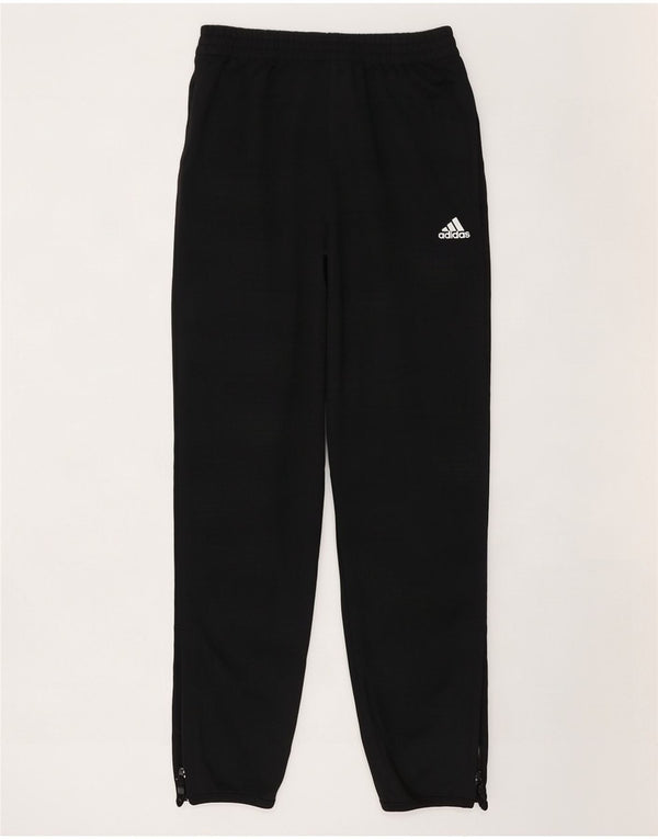 Adidas Damen Trainingshose UK 8 Small Schwarz Polyester