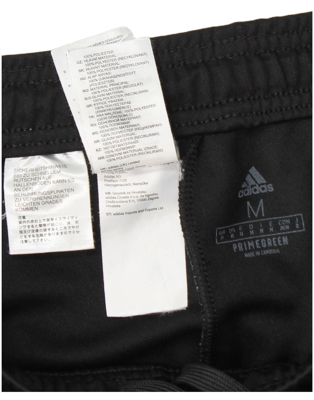 Adidas Herren Aeroready Trainingshose Mittelschwarzes Polyester