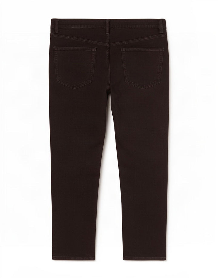 Marks & Spencer Herren Straight Jeans W34 L31 Schwarze Baumwolle