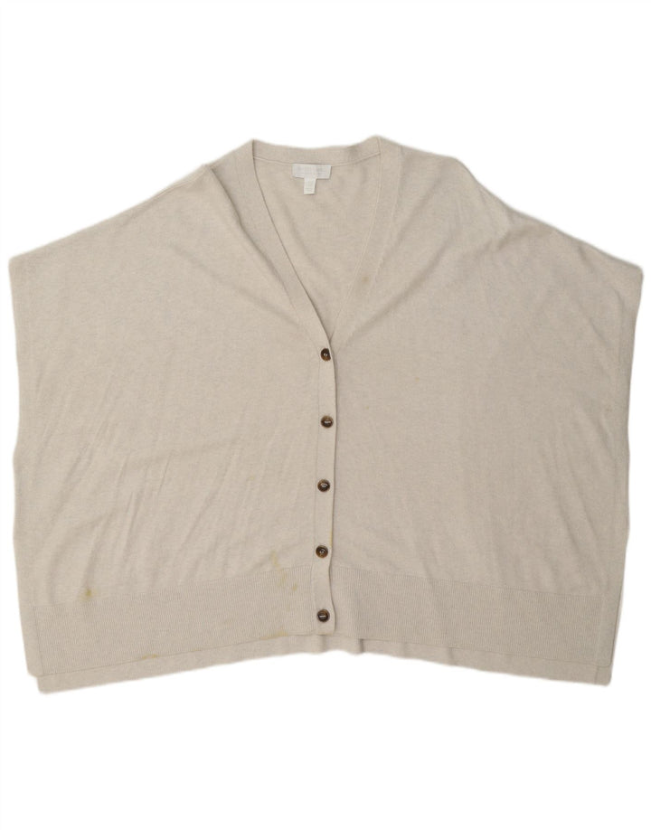 White Label Damen-Strickjacke, ärmellos, übergroß, Gr. 14, mittelgroß