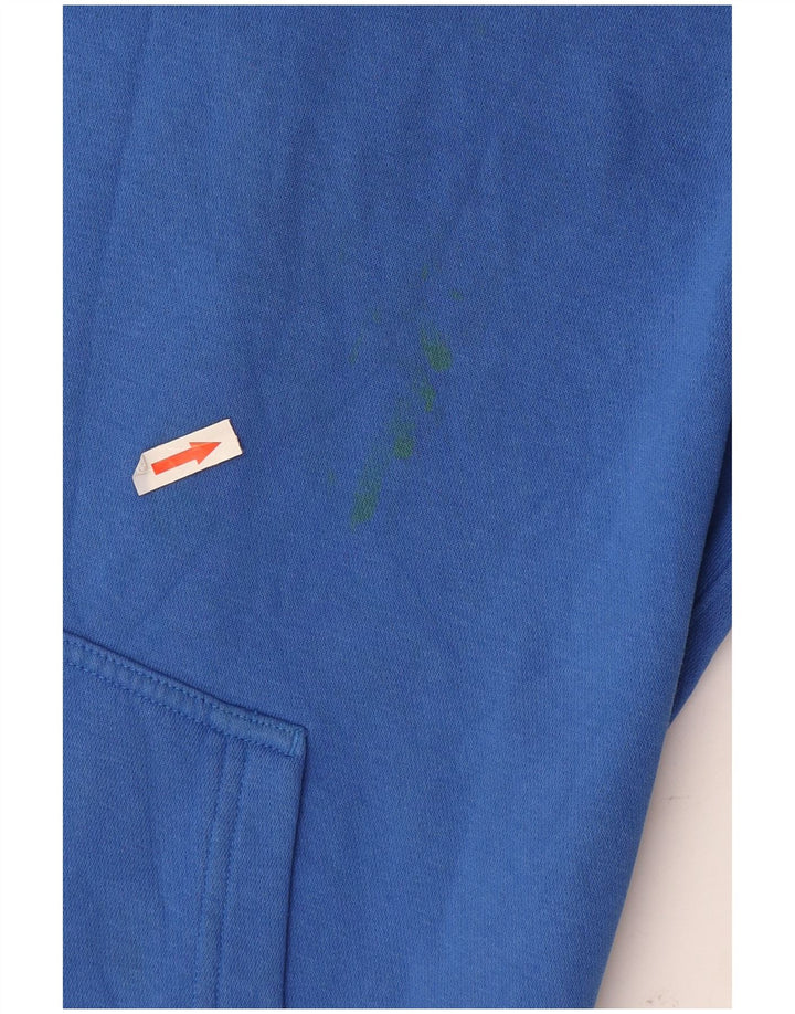 Nike Herren Kapuzenpullover, groß, aus blauer Baumwolle