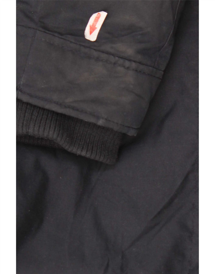 Jack & Jones Herren-Parka mit Kapuze, UK 36, Größe S, Marineblau, Polyester