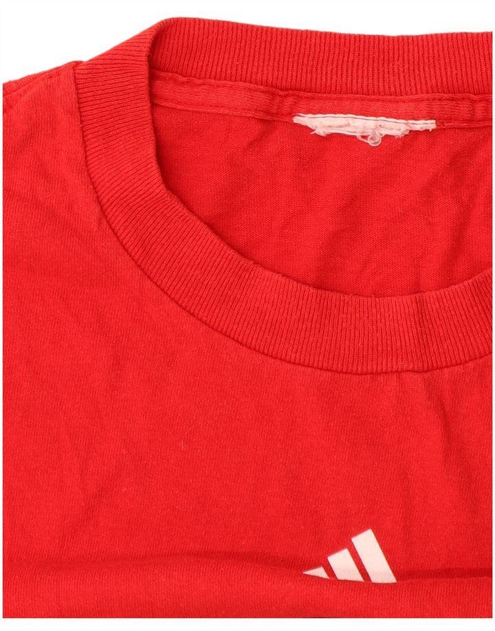 Adidas Herren Boston Red Sox Graphic T-Shirt Top Large Rot