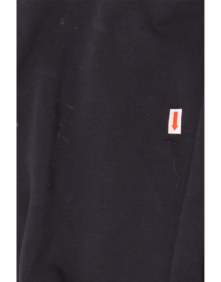 Lacoste Herren-Trainingshose, Größe 3, klein, marineblaue Baumwolle