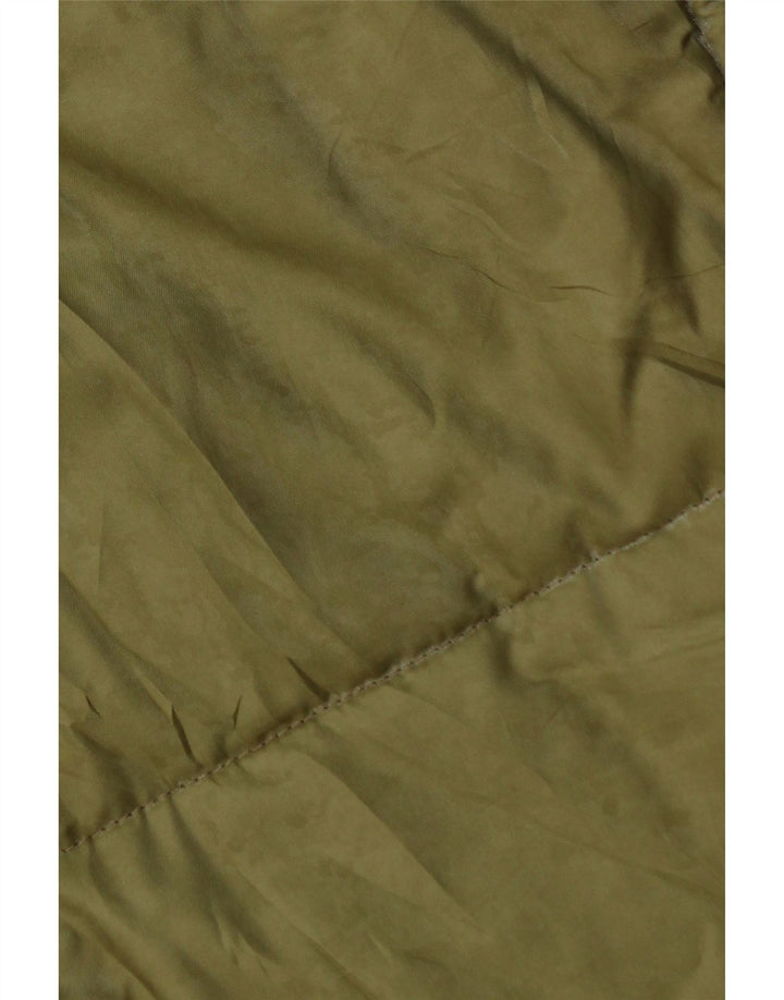 Carrera Herren Wattierte Weste UK 40 Large Khaki Colourblock Polyester