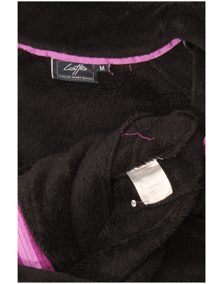 Lotto Damen Fleecejacke UK 12 Medium Schwarz Polyester