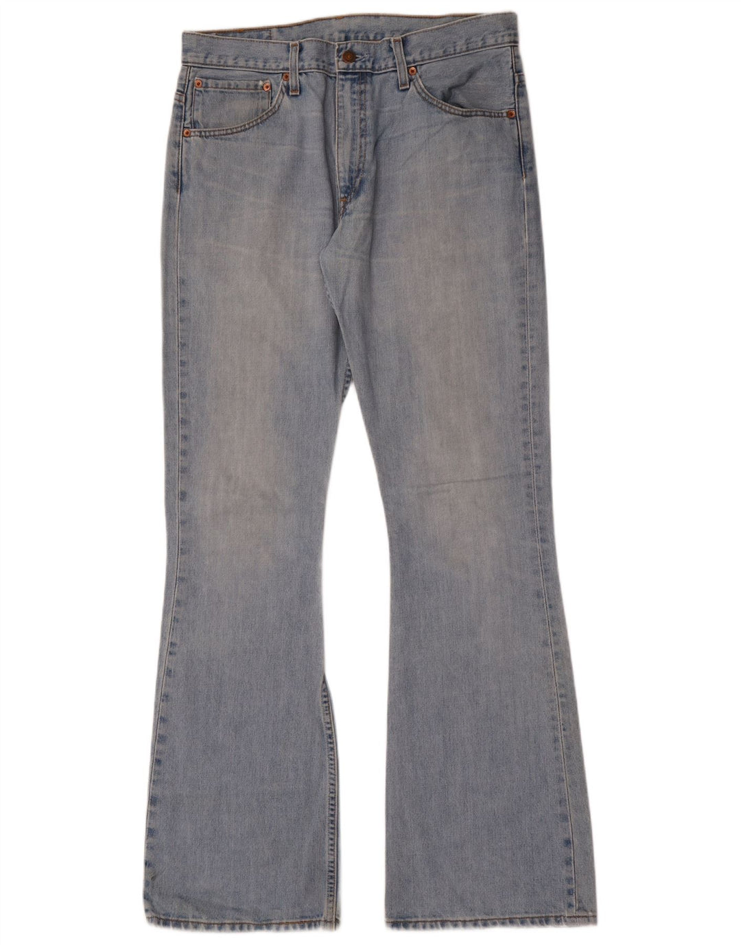 Levi's Damen 516 Bootcut Jeans W34 L36 Blaue Baumwolle