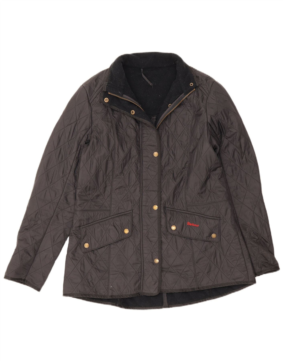 Barbour Damen Steppjacke UK 16 Large Schwarz