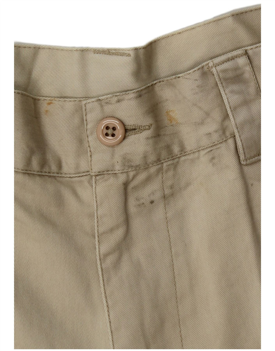 Dkny Herren Cargo-Shorts W34 Large Beige Baumwolle
