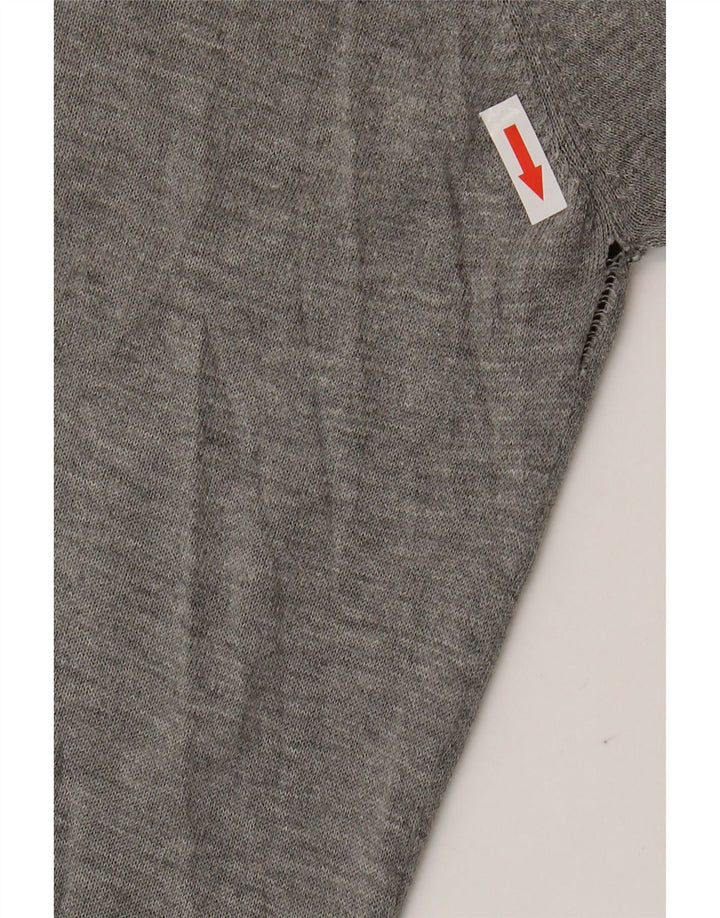 MARKS & SPENCER Damen Strickjacke UK 22 3XL Grau Acryl