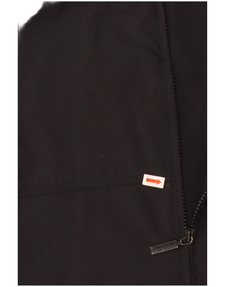 Adidas Herren Kurzarm-Trainingsoberteil, Jacke, Größe S, Schwarz, Polyester