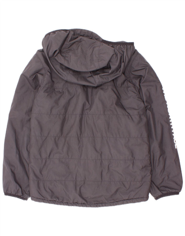 The North Face Wattierte Jacke mit grafischer Kapuze für Jungen, 7–8 Jahre, Größe S, Schwarz