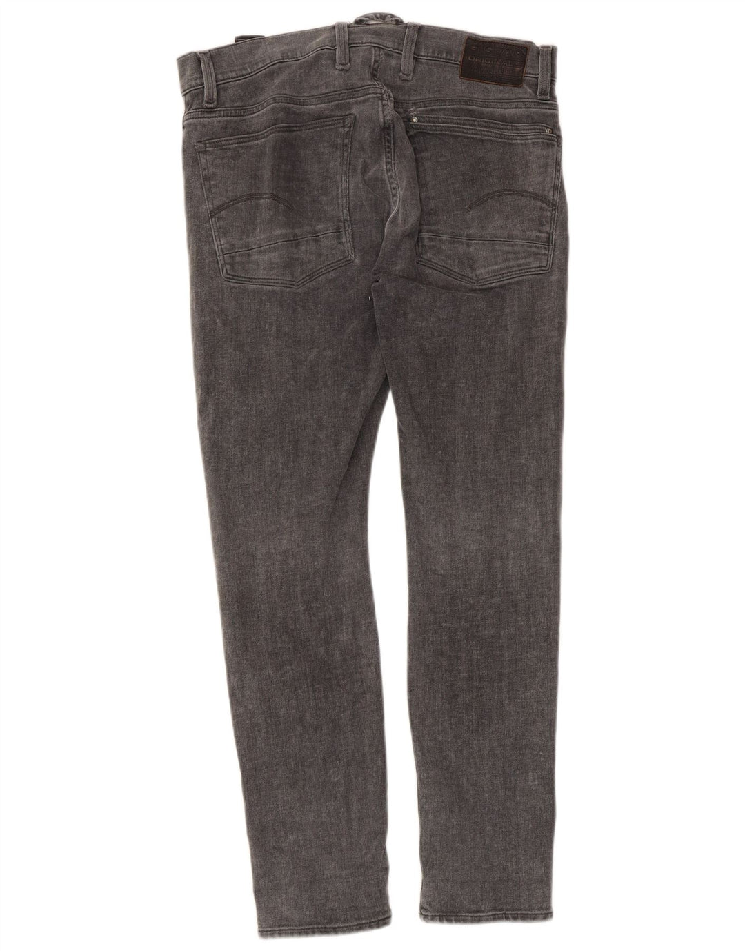 G-STAR Herren Slim Jeans W32 L30 Graue Baumwolle