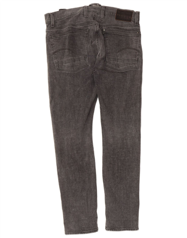 G-STAR Herren Slim Jeans W32 L30 Graue Baumwolle