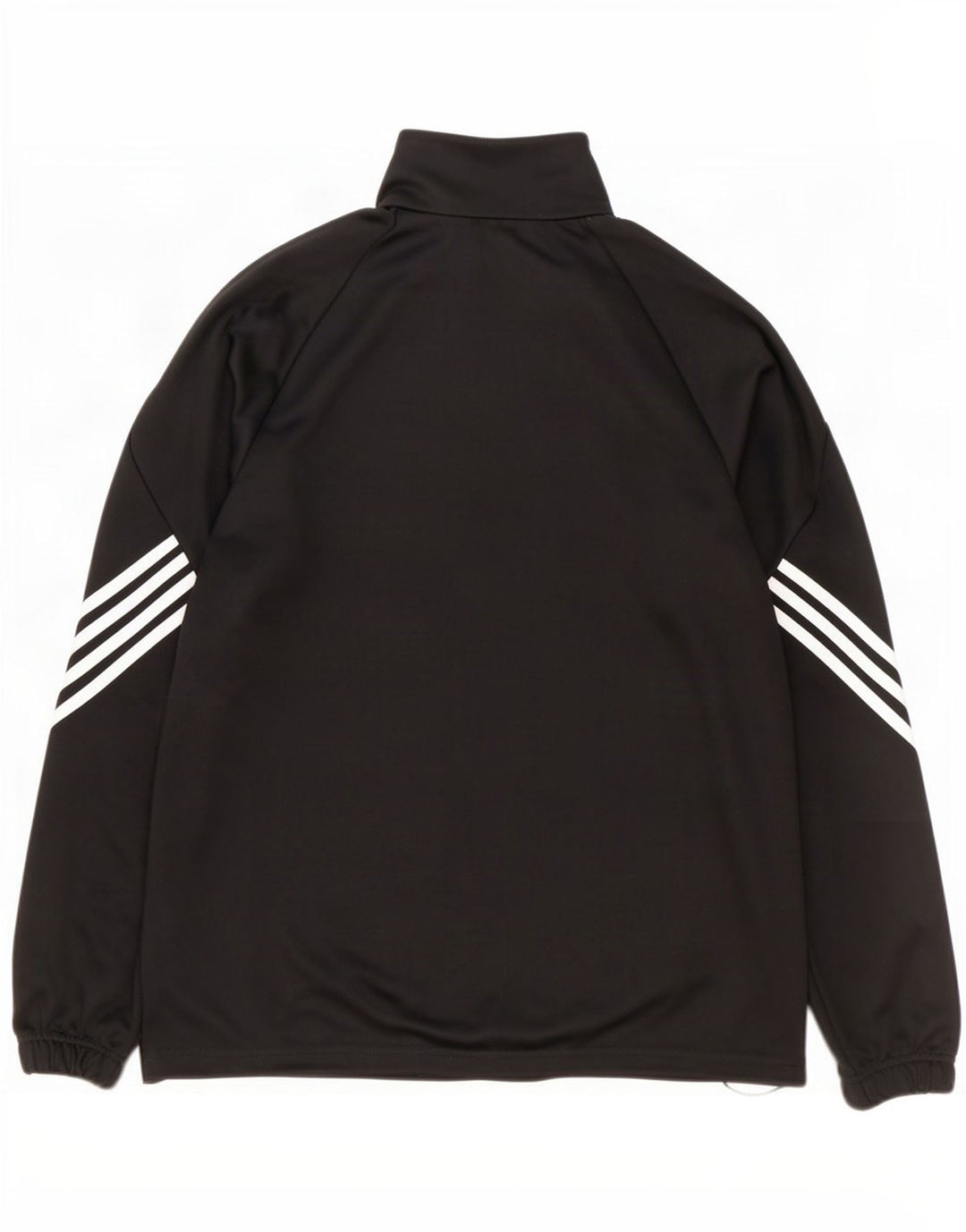 Adidas Herren Climalite Zip Neck Pullover Trainingsanzug Top Large Schwarz Polyester