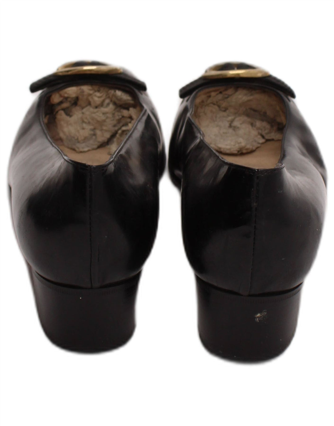Valle Verde Damen-Ballerinas aus Leder, UK-Größe 6, schwarzes Leder