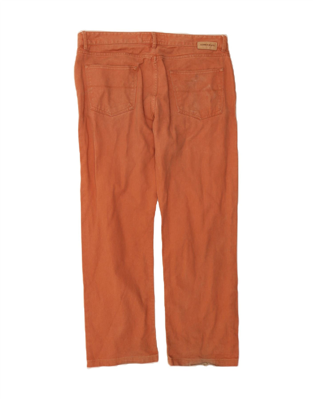 CERRUTI Mens Straight Jeans W40 L29 Orange Cotton Vintage Cerruti and Second-Hand Cerruti from Messina Hembry 