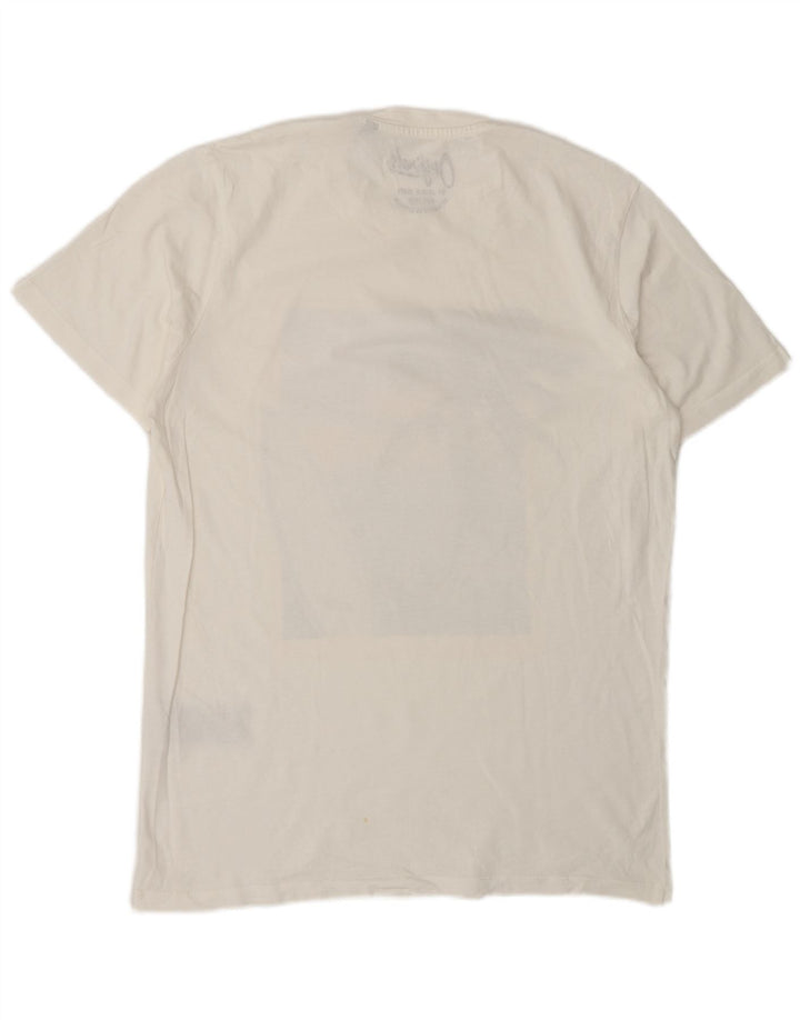 Jack & Jones Herren-T-Shirt mit Grafik, mittelweiße Baumwolle