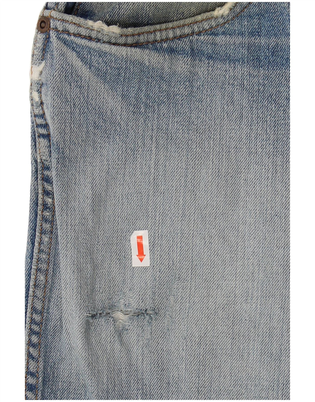 Wrangler Herren Texas Stretch Straight Jeans W38 L30 Blaue Baumwolle