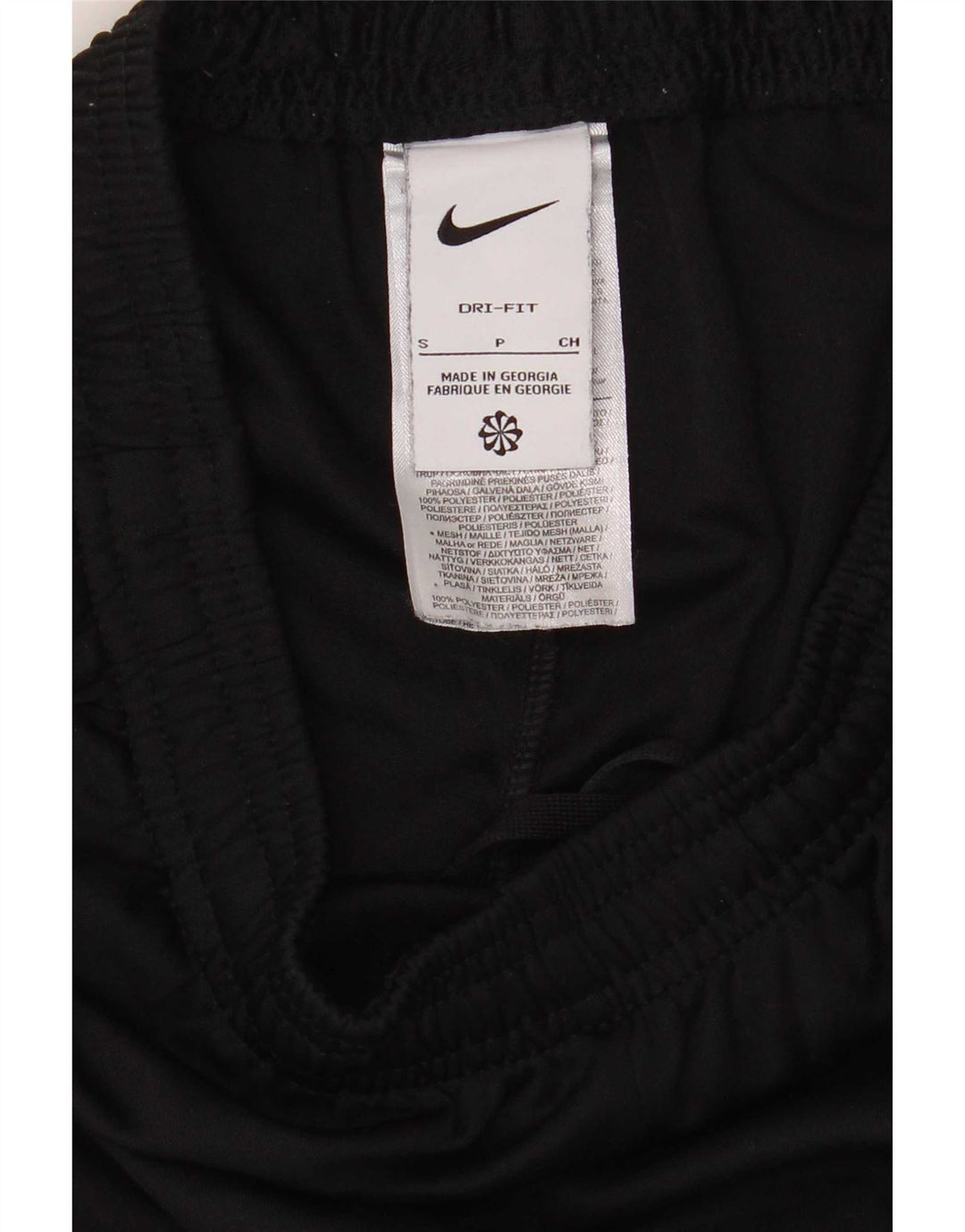 Nike Herren Dri Fit Trainingshose, Größe S, Schwarz, Colourblock-Polyester