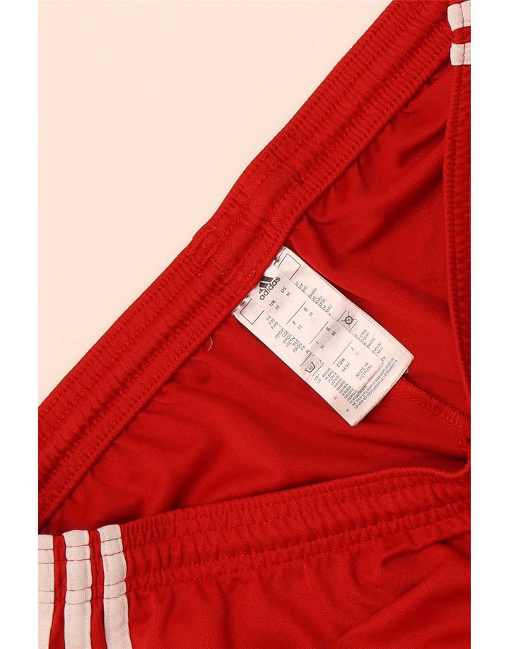 Adidas Herren Grafik Regular Sport Shorts Mittelrot Polyester Sport