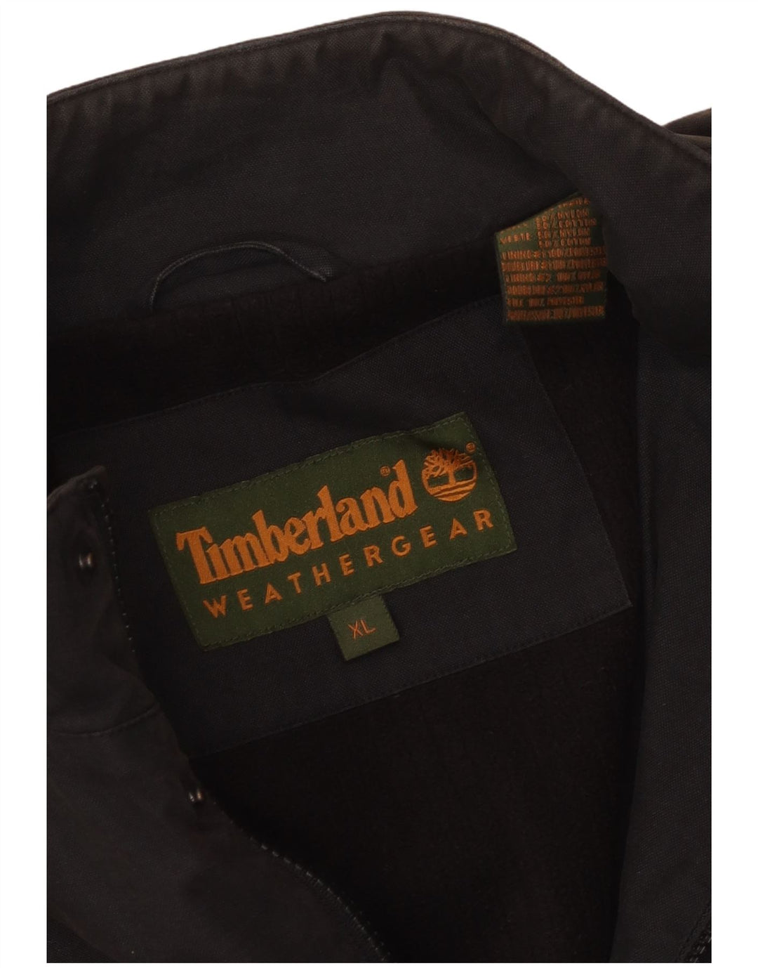 Timberland Herren Windjacke UK 42 XL Schwarz Nylon