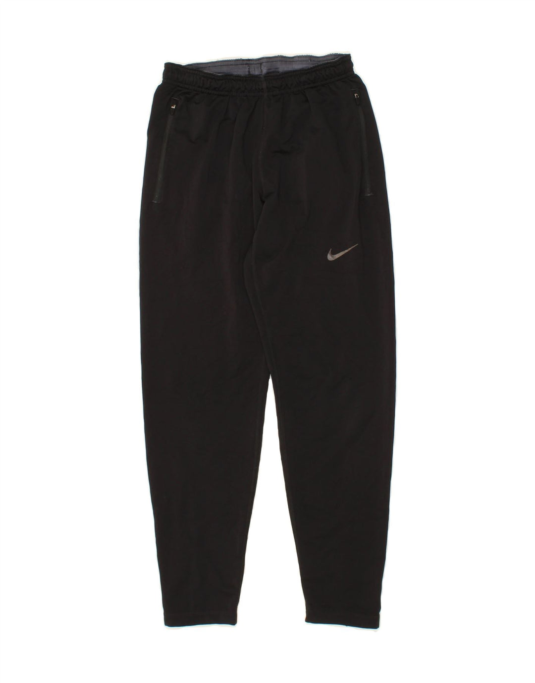 NIKE Womens Dri Fit Tracksuit Trousers UK 10 Small  Black Vintage Nike and Second-Hand Nike from Messina Hembry 