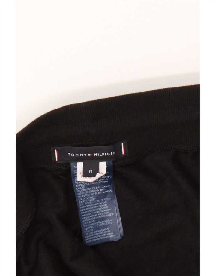 Tommy Hilfiger Herren-Trainingshose, Jogginghose, Mittelschwarz, Farbblock
