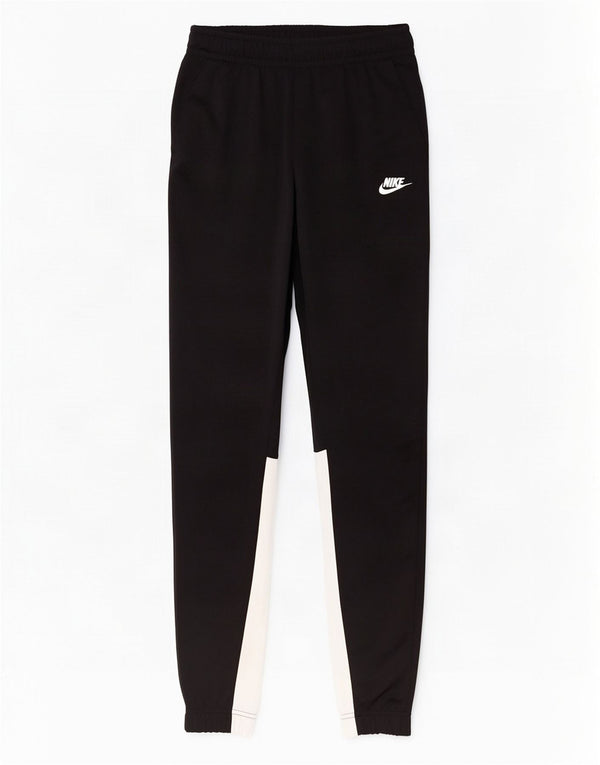 Nike Herren-Trainingshose, Jogginghose, Größe S, Schwarz, Farbblock-Polyester