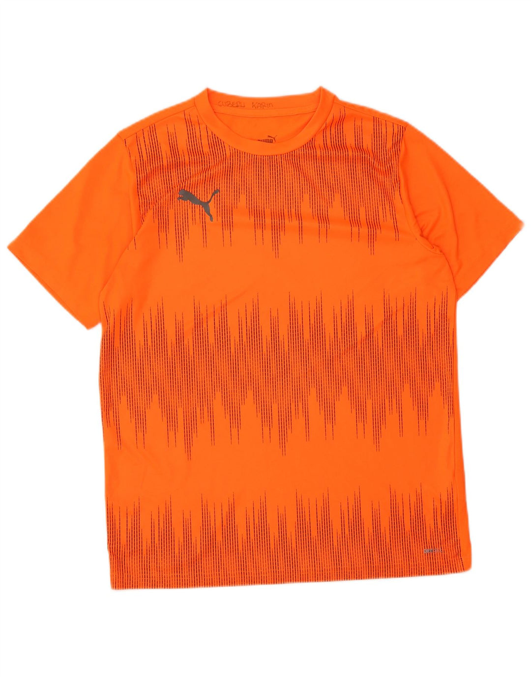 Puma T-Shirt für Jungen, 15–16 Jahre, XL, orange, geometrisch, Polyester