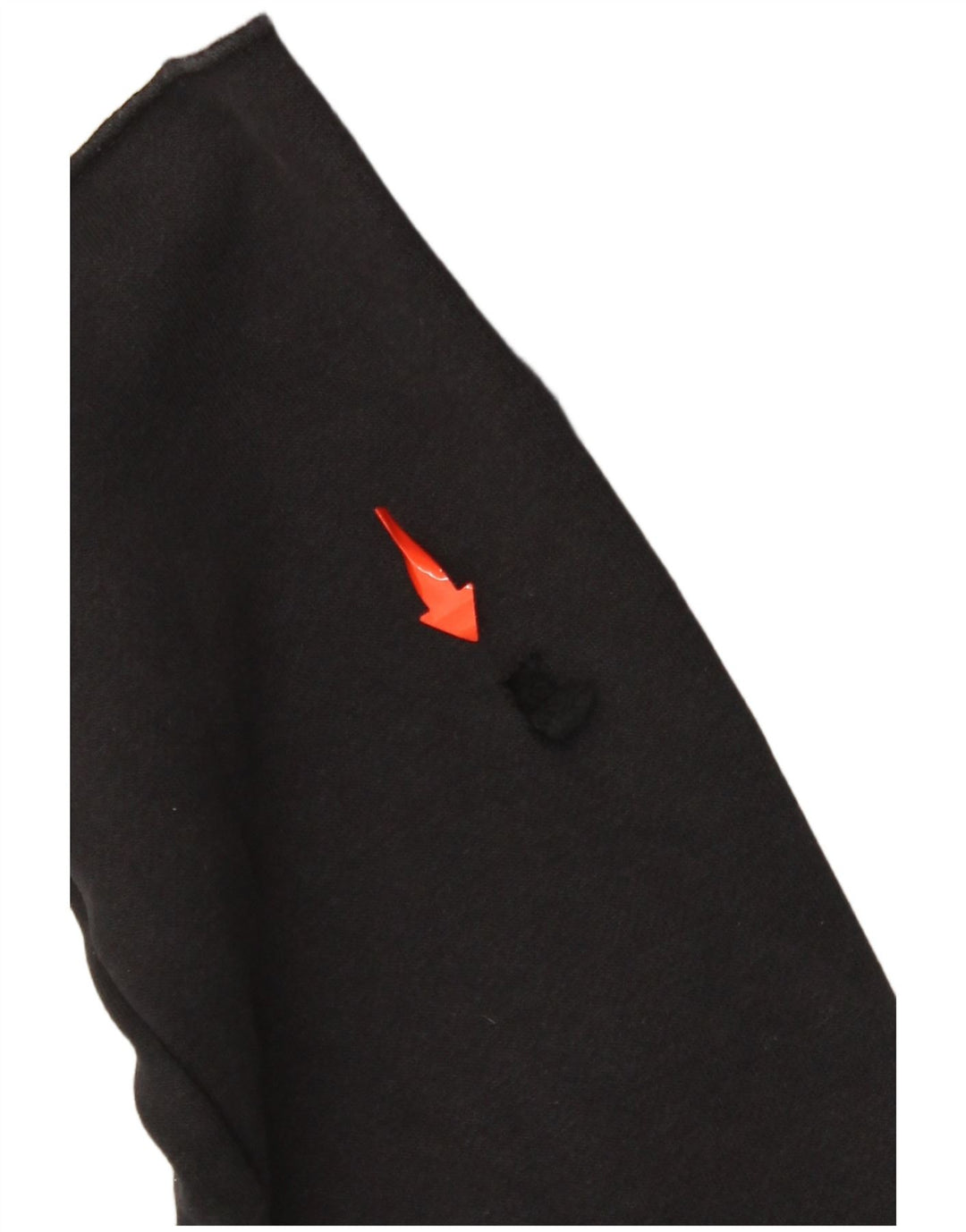 NIKE Boys Air Graphic Zip Hoodie Sweater 13–14 Jahre XL Schwarzer Farbblock