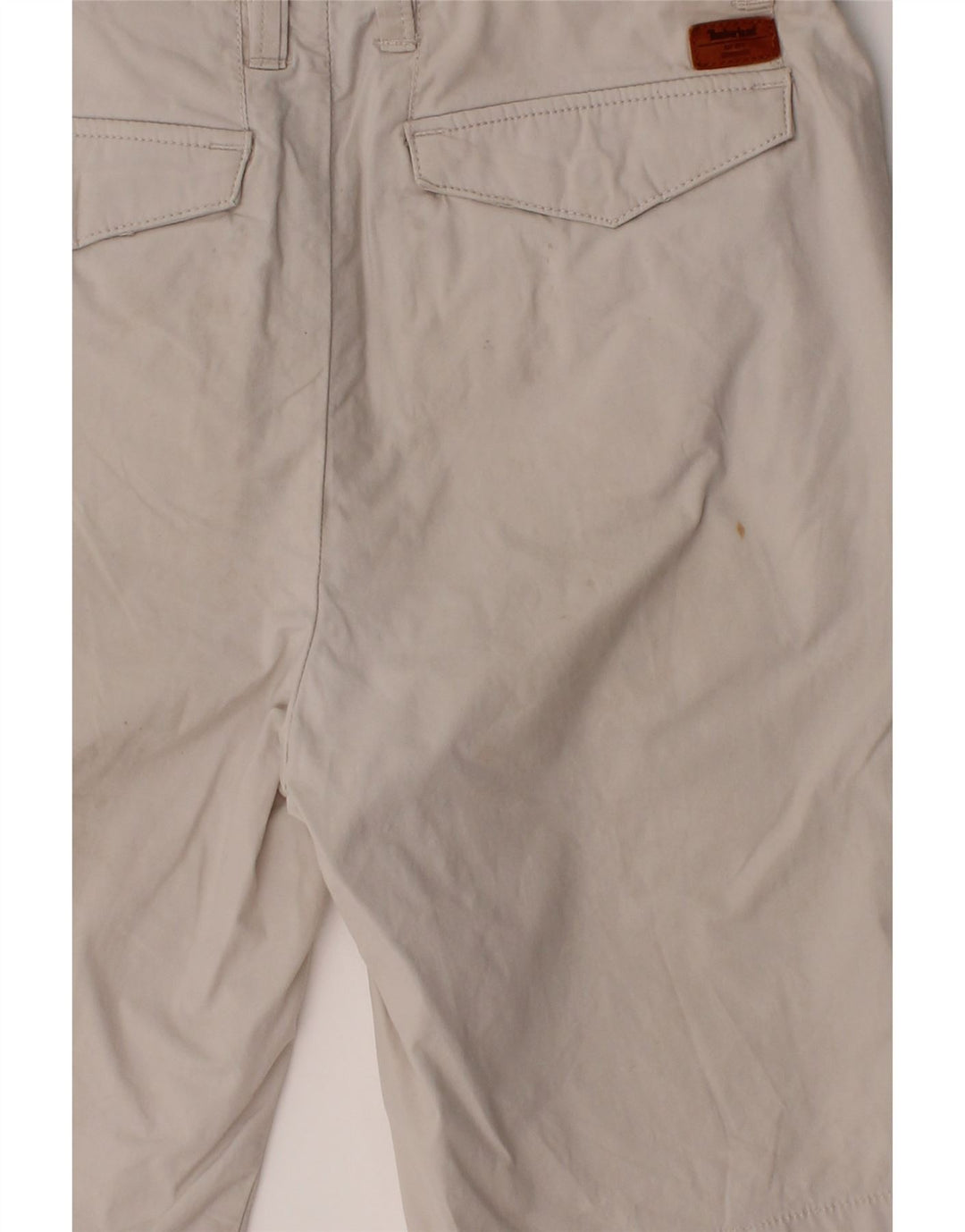 TIMBERLAND Mens Chino Shorts W30 Medium Grey Cotton Vintage Timberland and Second-Hand Timberland from Messina Hembry 