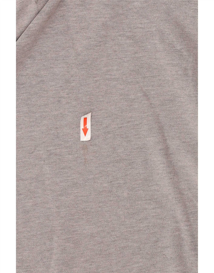 Jack & Jones Herren-Poloshirt, große graue Baumwolle
