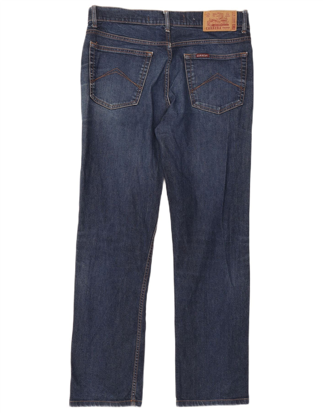 Carrera Herren 700 Straight Jeans W34 L30 Marineblau Baumwolle