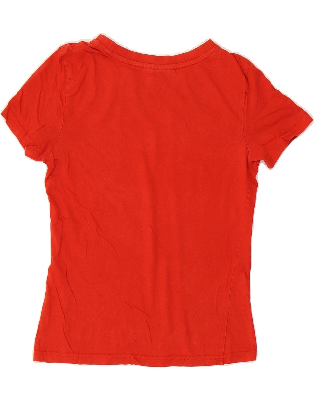 PUMA Womens Graphic T-Shirt Top UK 10 Small  Red Vintage Puma and Second-Hand Puma from Messina Hembry 