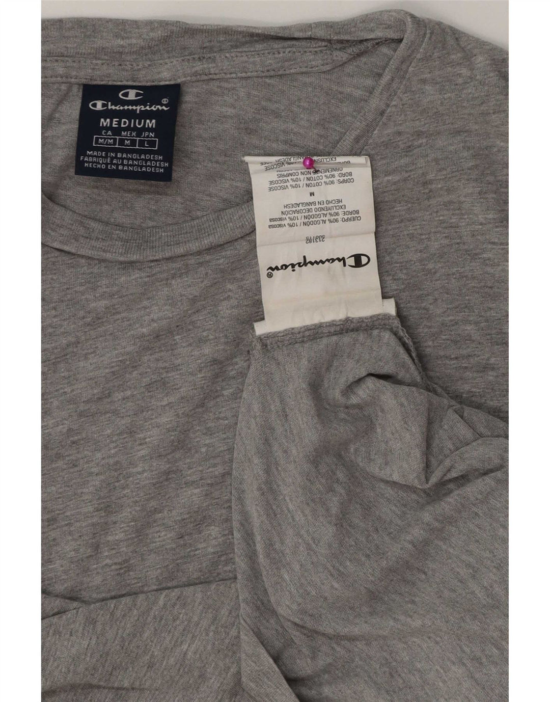 Adidas Herren T-Shirt Top Mittelgrau gefleckte Baumwolle