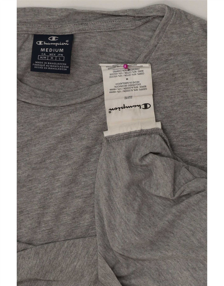 Adidas Herren T-Shirt Top Mittelgrau gefleckte Baumwolle