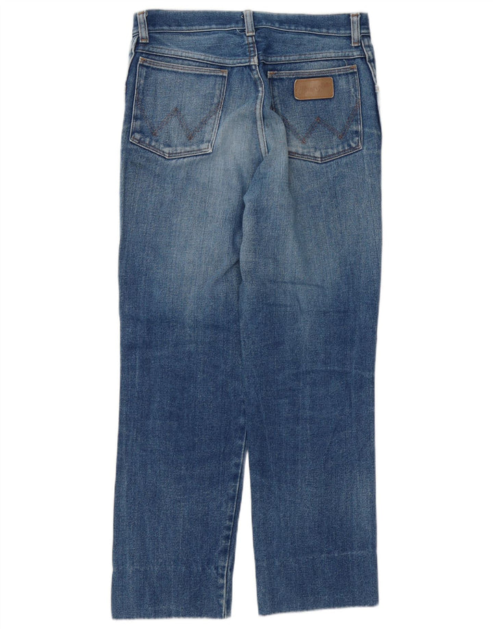 Wrangler Herren Straight Jeans W32 L27 Blaue Baumwolle