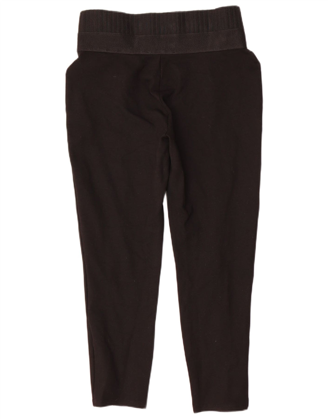 Zara Damen Slim Capri-Hose XL W36 L24 Schwarz