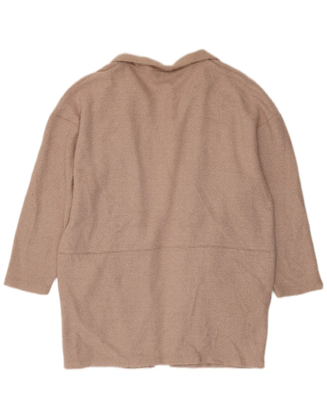 Marks & Spencer Damen Longline-Cardigan-Pullover UK 20 2XL Rosa Polyester