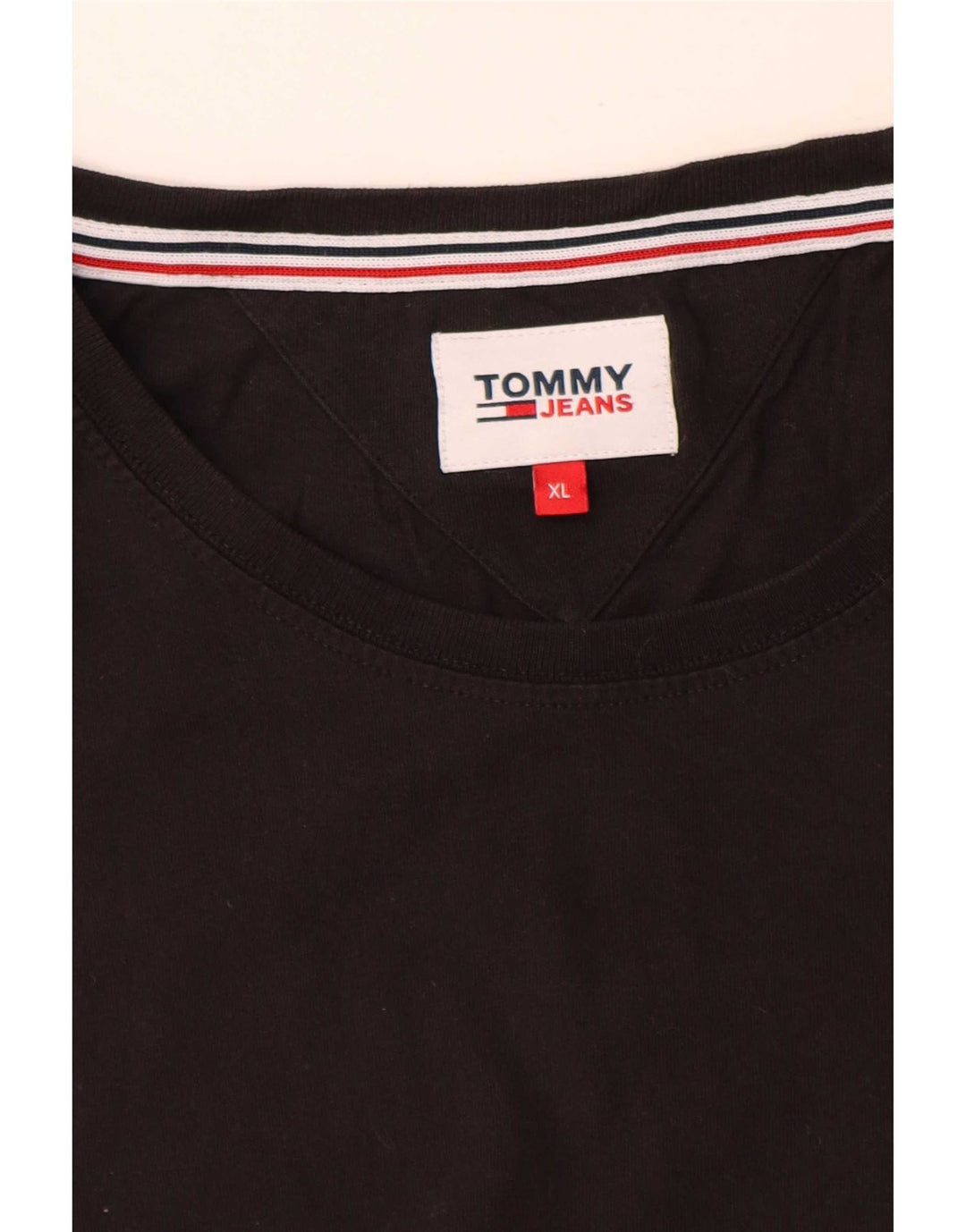 Tommy Hilfiger Herren T-Shirt Top XL Schwarz