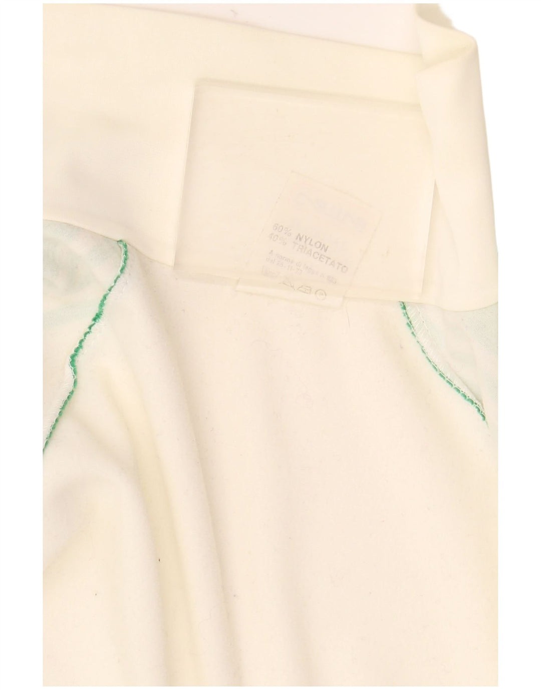 Vintage Herren Trainingsanzug Top Jacke 2XL Weiß Colourblock Nylon