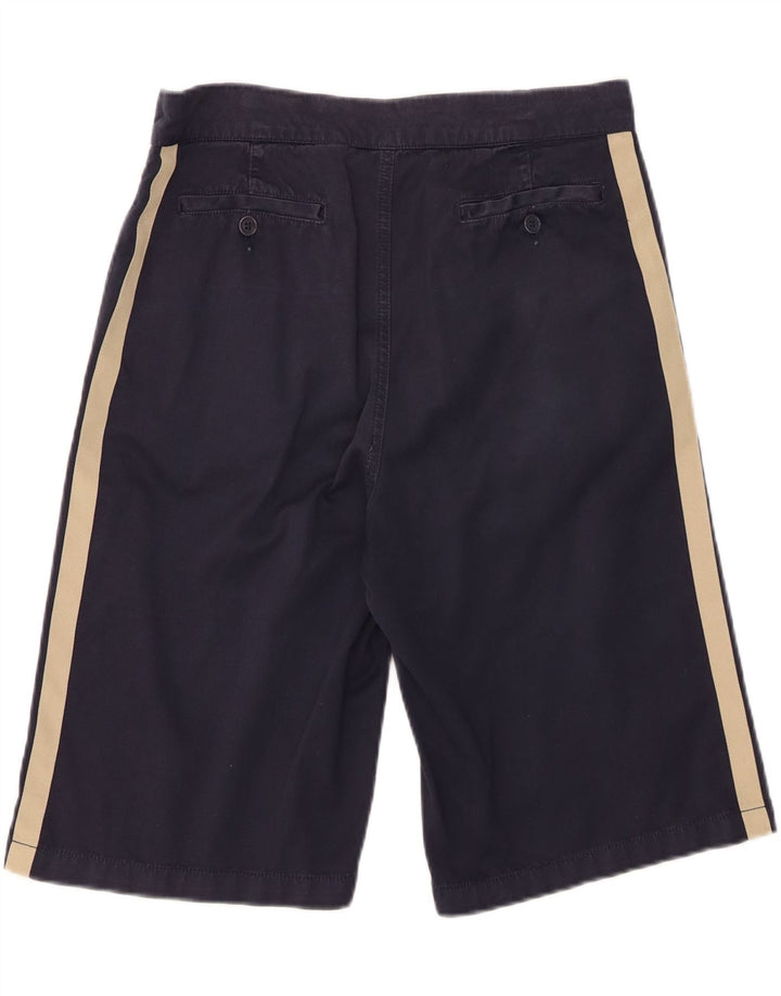 HENRI LLOYD Herren Bermudashorts IT 46 Small W32 Marineblau Farbblock