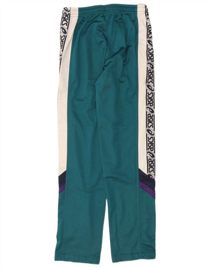 Asics Herren Graphic Full Trainingsanzug IT 48 Mittelgrüner Farbblock