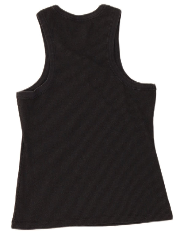 Nike Damen Weste Top UK 14 Large Schwarz