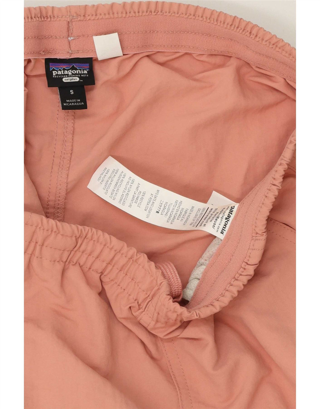 Patagonia Damen Sportshorts UK 10 Small Rosa Polyester