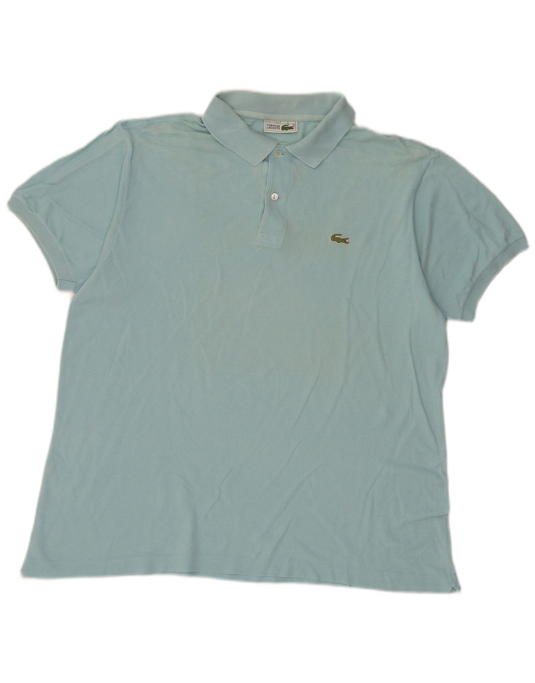 Lacoste Herren-Poloshirt, Größe 6 XL, blaue Baumwolle